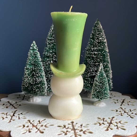 VTG | Snowman Gurley Candle - Picture 6 of 12